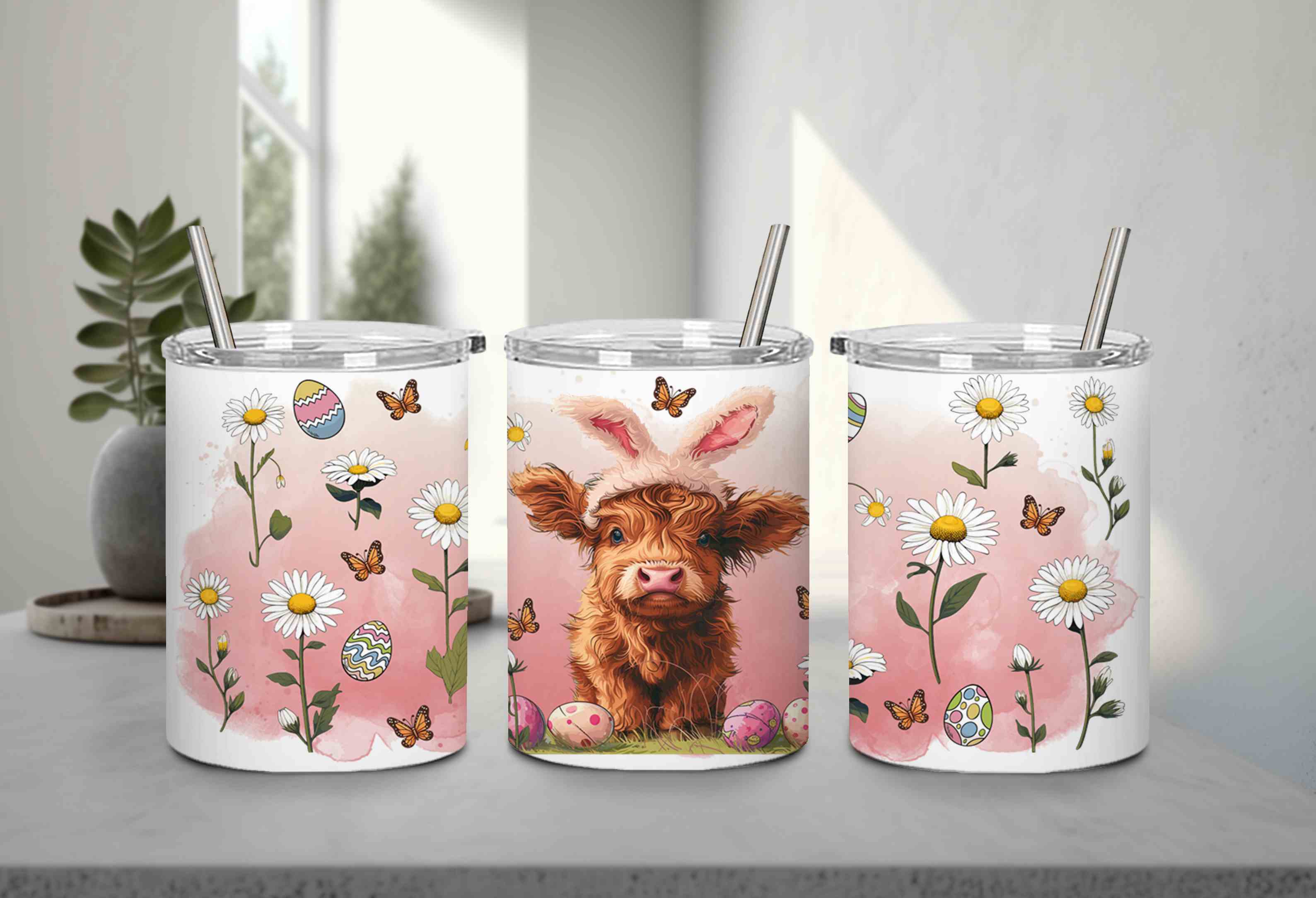 Highland Cow Easter-10369